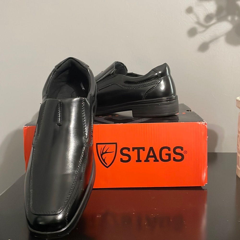 Deer Stags Brian Slip On Comfort Dress Shoe, 7 NIB
